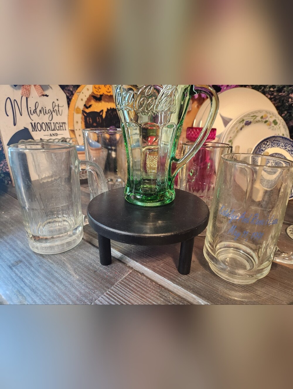 5 Beer Steins Mix Match Set Great For Man Cave, At Home Bar